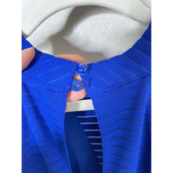 Altar’d State Clear Skies Dress Size Small Blue Skater Dress Mini - Picture 7 of 8